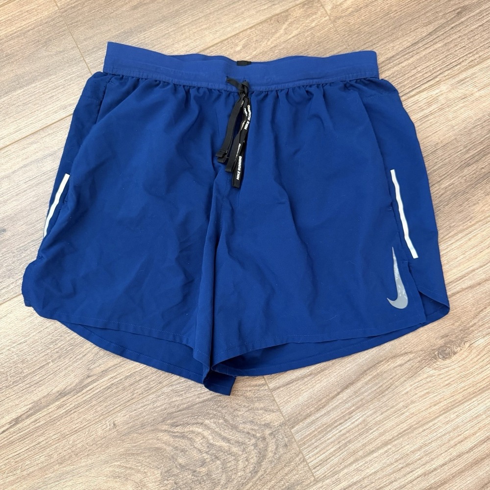 Nike Flex Stride Running Shorts Mens Size Medium Blue Dri-FIT 5"